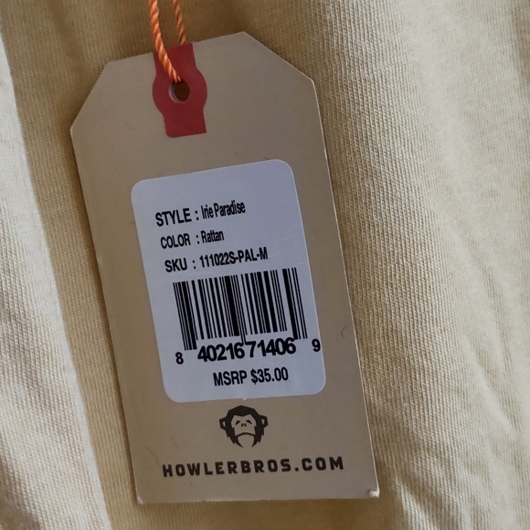 NWT Howler Bros. Irie Paradise Pocket T-shirt Medium - Picture 7 of 10